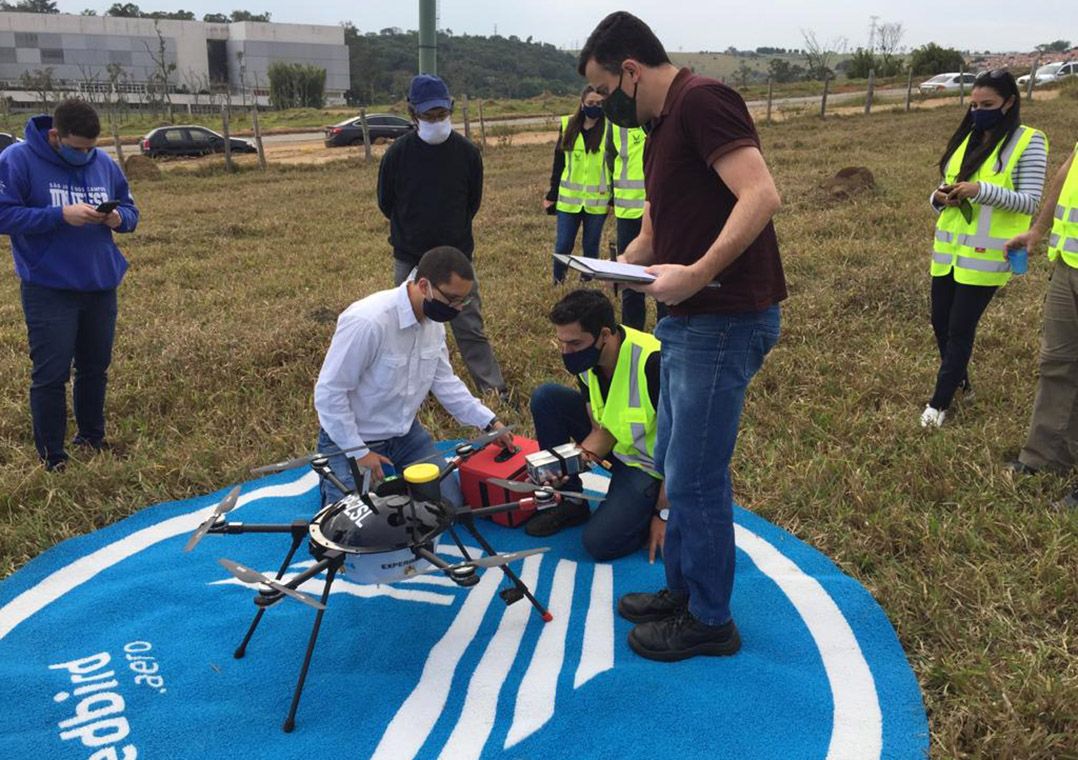 Entrega de produtos com drones será testada em SP