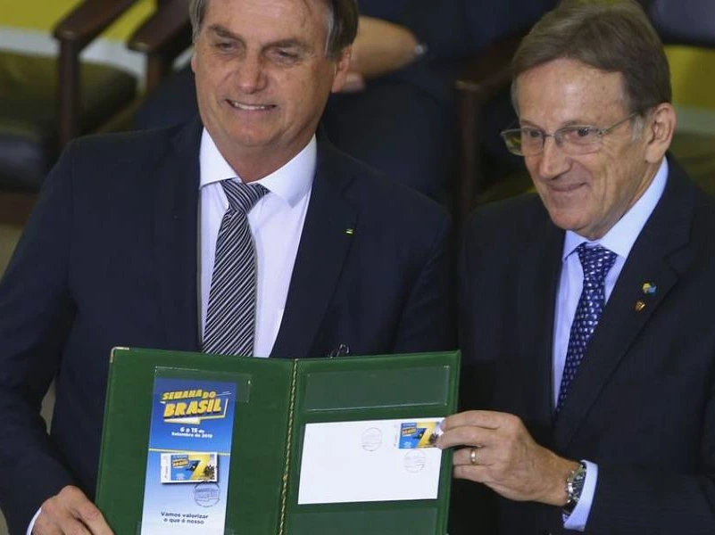 Jair Bolsonaro na estreia da Semana do Brasil em 2019