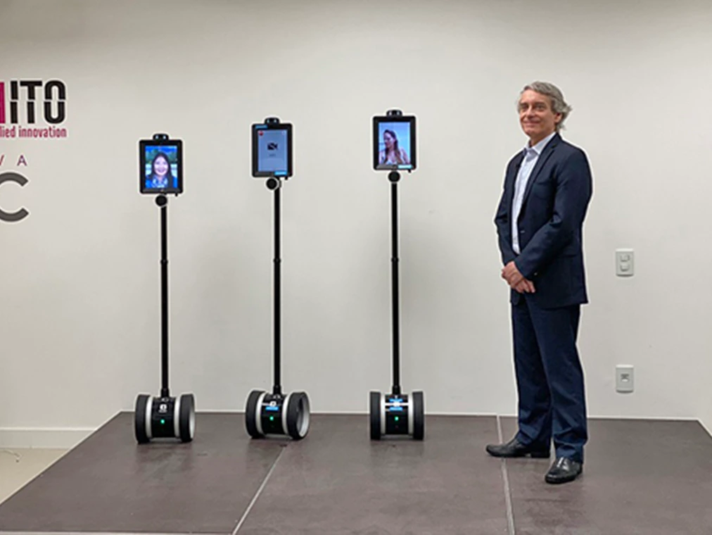 Robôs de telepresença vão reforçar o atendimento aos pacientes com Covid-19 em SP